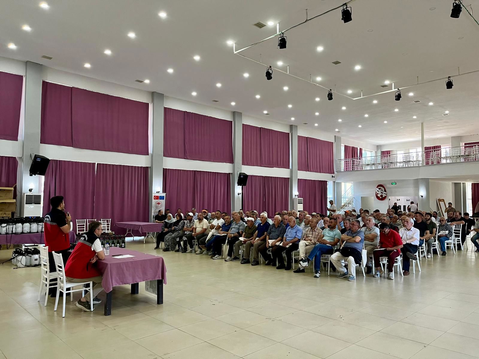 16 Haziranda Güce'de yapılan faaliyet