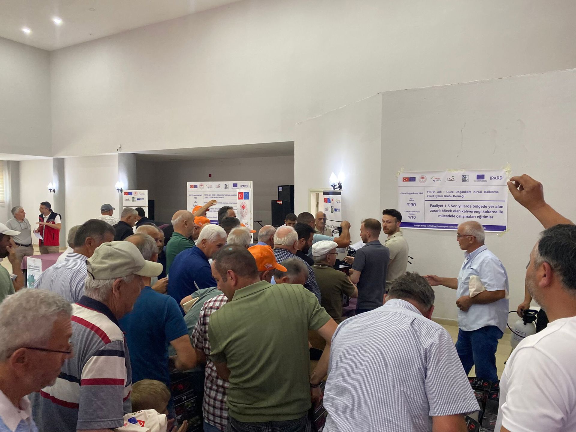 16 Haziranda Güce'de yapılan faaliyet