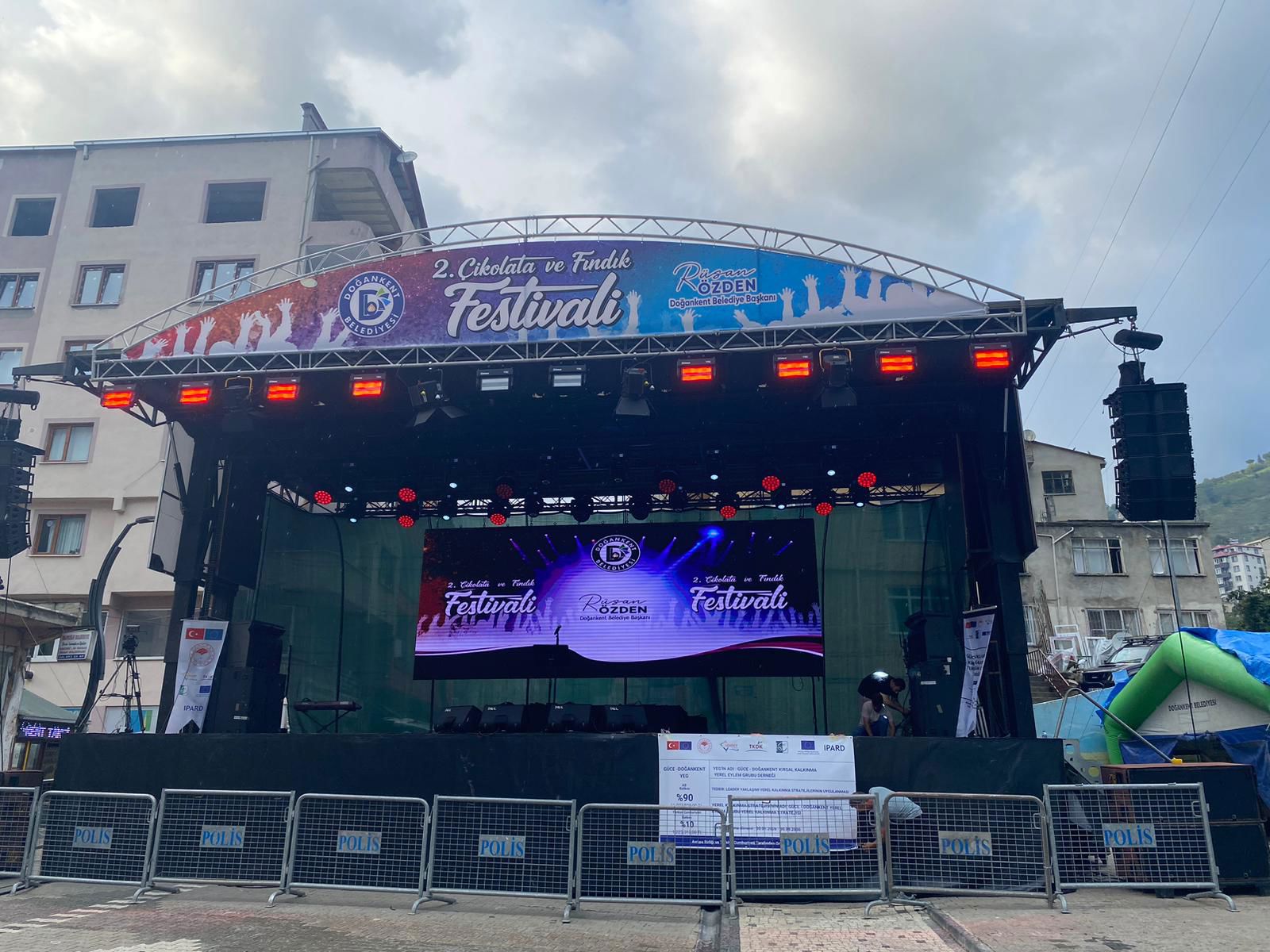 28 Ağustosta Doğankent'de gerçekleştirilen festival